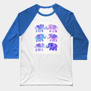 indigo elephants Baseball T-Shirt